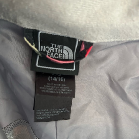THE NORTH FACE hyvent girls size 14 waterproof fall multicoloured coat - Picture 7 of 9